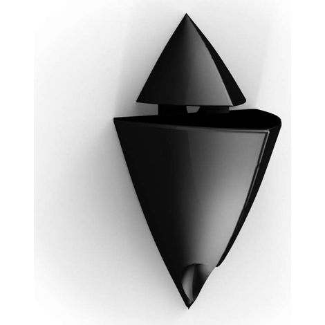 BOLIS ITALIA - 2 REGGIMENSOLE PER VETROICEBERG CM.6 NERO (1/3)