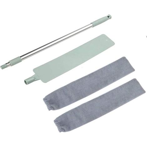 Plumeau télescopique en microfibre avec manche en acier inoxydable – lavable, flexible et ultra-efficace pour meubles, canapés et sols (1/5)