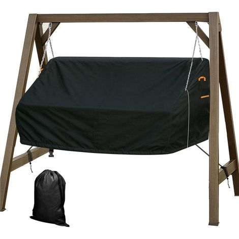 Housse de balancelle de jardin 600D imperméable et résistante aux UV, 3 tailles (1/5)