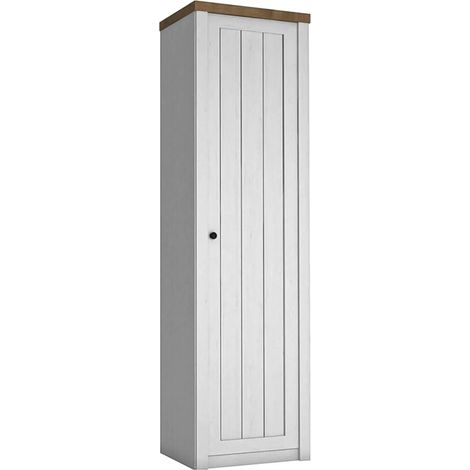 AX LIVING Kleider Schrank Palmano S1T – 50 cm breit, Andersen Kiefer