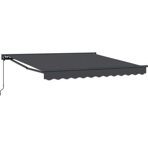 Maison Exclusive - Struttura della tenda Antracite 350 x 250 cm
