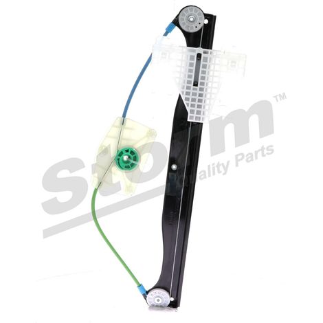 Mécanisme de lève-vitre arrière gauche compatible Audi 8P4839461 (1/4)