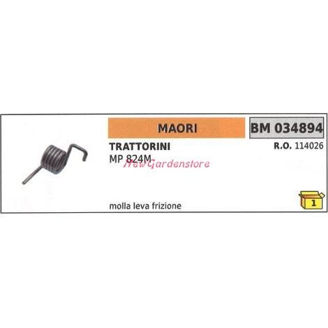 Muelle de la palanca del embrague del cortacésped MAORI MP 824M 034894