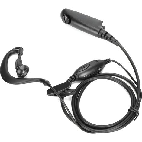 Casque-micro avec bouton PTT pour talkie-walkie Motorola HT GP MTX PRO PTX Series (1/5)