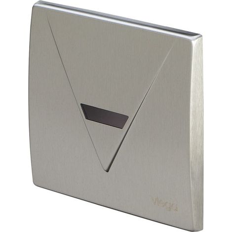 Viega Visign for Life 1 Abdeckplatte 8128.46, 150x135mm, Messing verchromt (1/3)