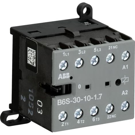 Mini Contateur 4kW-3P+1No-32VDC/2.8W pour Automate GJL1213001R7102 ABB 09394