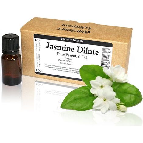Étiquette sans marque d'huile essentielle diluée de jasmin 10 ml- Vendu par 1