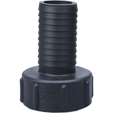 Adattatore per tubo flessibile per serbatoio IBC in plastica – strumento di collegamento per tubo da giardino da 38 mm (1/5)