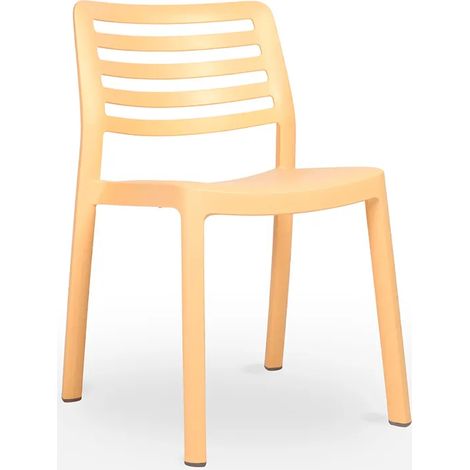 Sedia da giardino Garbar wind eco impilabile protezione UV