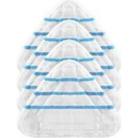 [JAMAIS UTILISÉ] 4 Housses Lingettes pour Balai Vapeur Silvercrest Lidl Universel Accessoires pour Nettoyeurs Vapeur (1/4)