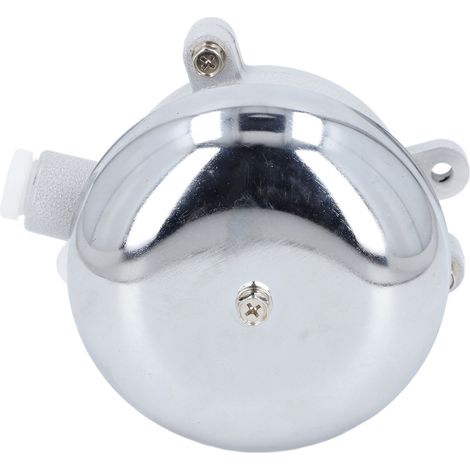 Cloche d'alarme incendie en alliage d'aluminium, antidéflagrante, son clair et fort, électrique multifonction pour évacuation d'urgence 24V