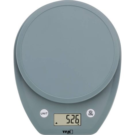 TFA Dostmann MOCHI Bilancia da cucina digitale Portata max.=5000 g Turchese 160 x 200 x 29 (1/3)