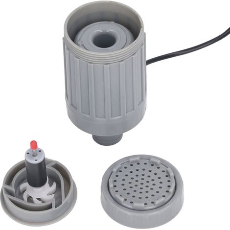 12-V-Gleichstrom-Tauchpumpe, bürstenlos, 5 m Förderhöhe, leiser Betrieb, für Springbrunnen, geräuscharm, bürstenloser Motor, Aquarien, Teiche und Gärten (1/5)