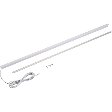Domus Line Led Regalbeleuchtung Snunup D-Motion 563mm - Lichtleiste mit seitlicher Lichtabstrahlung mit Alu Profil, Kunststoff opal - 24 V/DC (1/5)