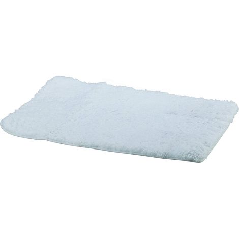 King Home TAPPETO BAGNO ANTISCIVOLO BIANCO in microfibra 70x45 cm (1/4)