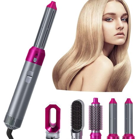 Kit de brosses à air chaud à ions négatifs 5 en 1 (1/5)