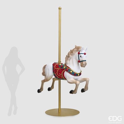 EDG Enzo De Gasperi Base Natalizia Pino Cavallo Giostra H.253 Green Red (1/4)