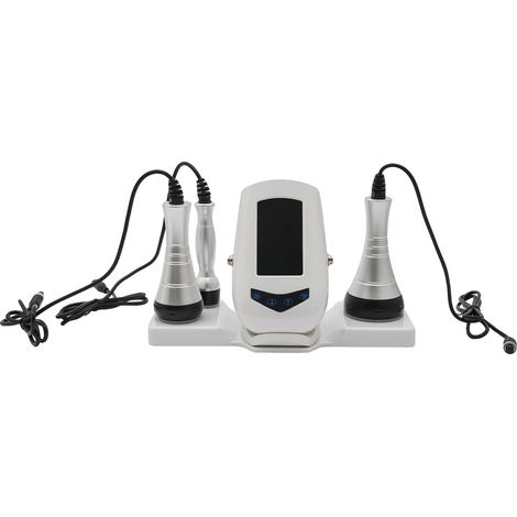 Machine de Slimming Corporel, Technologie de Cavitation Ultrasonique, Massage de Réduction de Graisse, Blanc (1/2)
