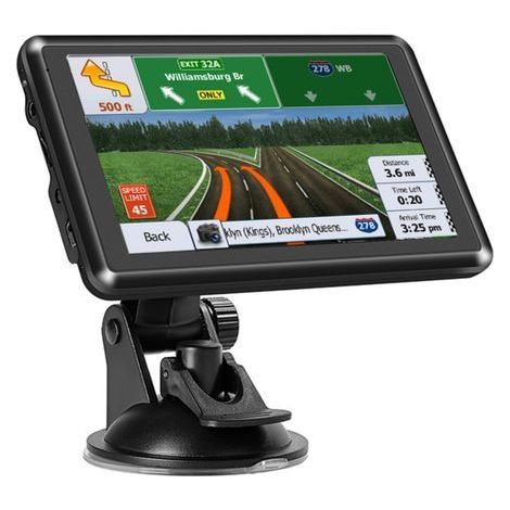 GPS Voiture, Grand écran Tactile de 5 Pouces, Carte de l'europe 2025, Informations routières, mises à Jour gratuites, Voix réelles, Convient pour GPS Poids Lourds et GPS Camping Car