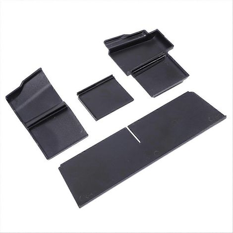 Compartiment de rangement passager pour boîte à gants 2024, séparateurs de coffre latéral, organisateur d'habitacle, accessoire auto pratique, lot de rangements multi-usages. (1/5)