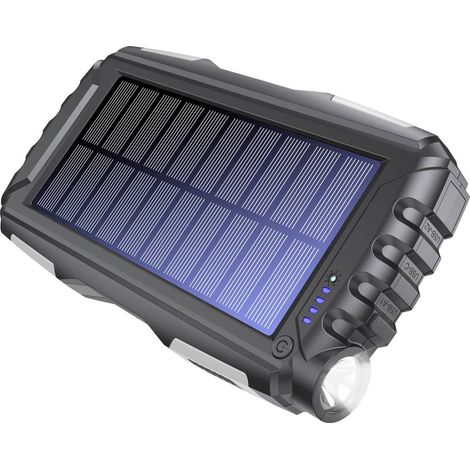 [NEUWERTIG] B-Ware Denver Pso 20010 Mk2 Solar Powerbank Mobiles Ladegerät Mobiler Akku