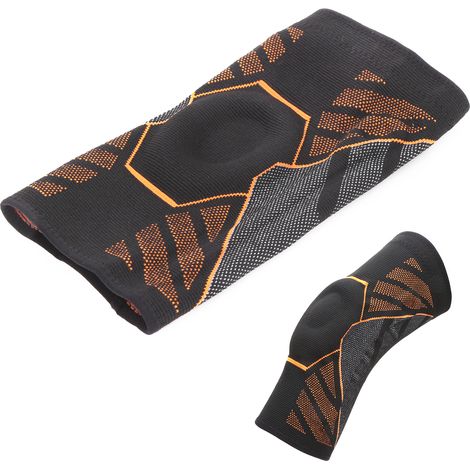 Rutschfeste, atmungsaktive Knieschoner aus Nylon, Kniebandagen für Sport und Training, Größe M (1/5)