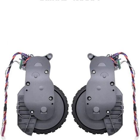 Lot de roues motrices Roborock S5 Max/S7/S6 Pure/S6 MaxV/E4/E5/S7 Pro Ultra pour aspiration optimale (1/4)