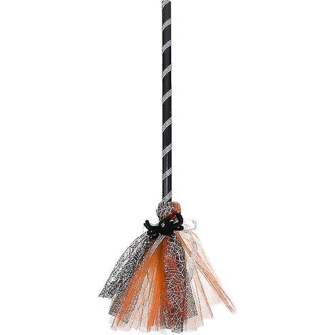 1 balai décoratif pour Halloween