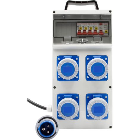 Distributore di Corrente Brennenstuhl BSV 4 ITR2 RCD 30mA 4x CEE 230V/16A IP67