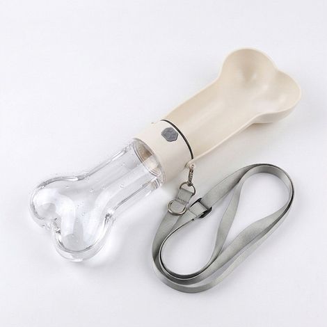 Gobelet pliable pour animaux, blanc, 520 ml