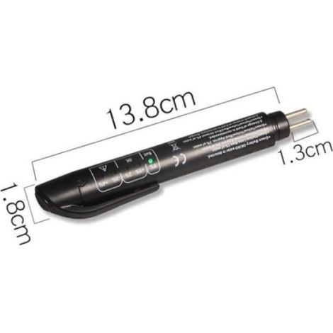 Frein De voiture Liquide Numérique Testeur de Liquide De Frein Liquide Testeur Pour DOT3-DOT4 D'essai Automobile 5 LED [219D604] (1/4)