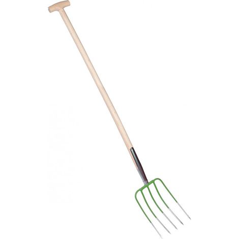 Horquilla de compost mango madera CircumPro