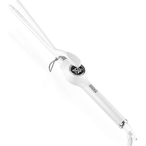 9-mm-Profi-Lockenstab mit LCD-Bildschirm, für kleine Locken, Turmalin-Keramik, inklusive Handschuhen (140–200) (1/3)