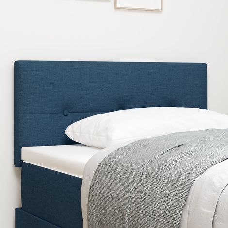Maison Exclusive - Höhenverstellbares Kopfteil mit Kopfteil Blau (1/5)