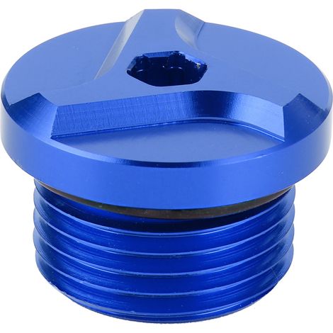Bouchon de remplissage d'huile moteur moto en bleu, compatible S1000RR S1000R S1000XR G310GS G450X HP4 (1/5)
