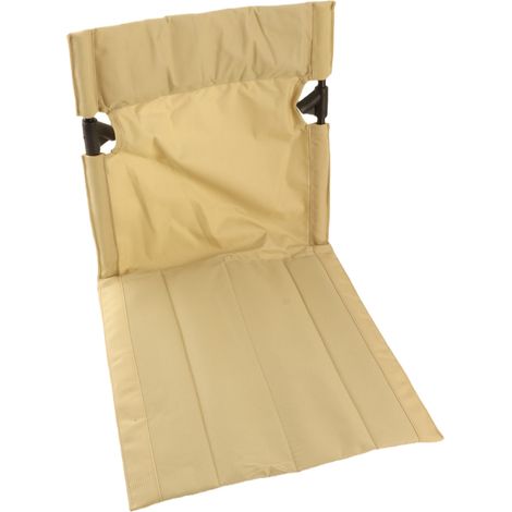 Chaise pliante d’extérieur avec dossier, légère et confortable, idéale pour le camping, les parcs, les loisirs, usage individuel, chaise relax, chaise de pêche, couleur kaki