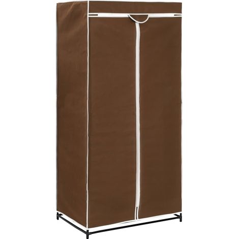 Garde-robe,Armoire Marron 75x50x160 cm CFW53908 (1/5)