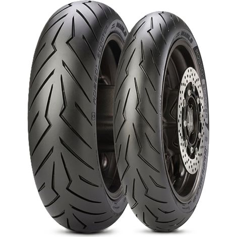 Neumático delantero Pirelli Diablo Rosso 120/70R16 para scooter (120/70-16, 11/2024)