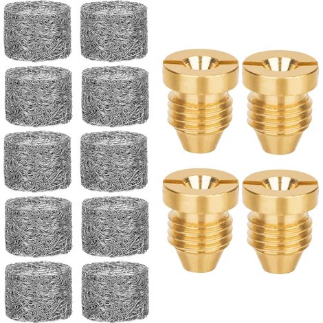 Kit cannone schiuma a 14 ugelli, ugelli da 1,1 mm e 3000 PSI con griglia, ugelli di ricambio universali per cannone schiuma, lancia schiuma e macchina per la neve.