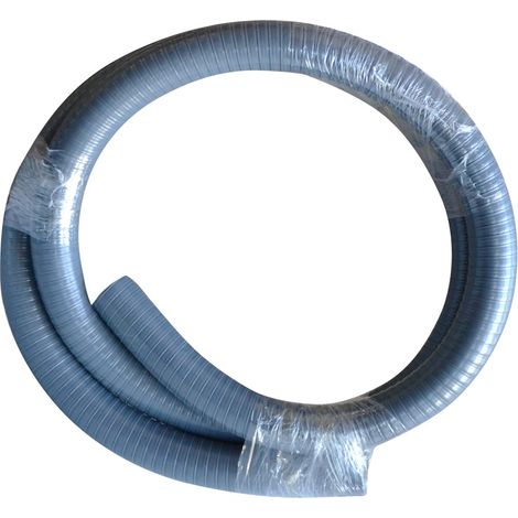 Jardibric – Tube d'évacuation PVC flexible 5m Ø 32mm – Résistant à la corrosion et aux produits chimiques – Installation facile pour drainage efficace