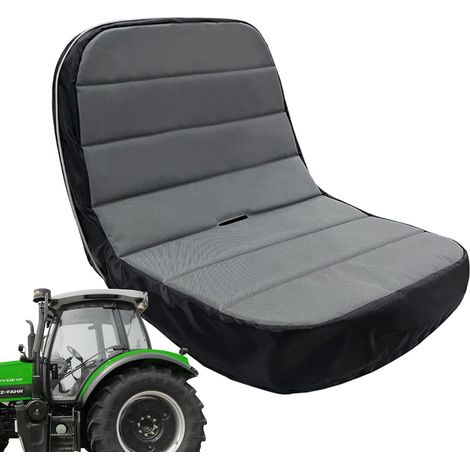Funda impermeable para asiento de carretilla elevadora Bexdug - Fundas resistentes a la intemperie para asientos de tractor - Accesorios para carretillas elevadoras y cortacéspedes agrícolas y autopro (1/5)