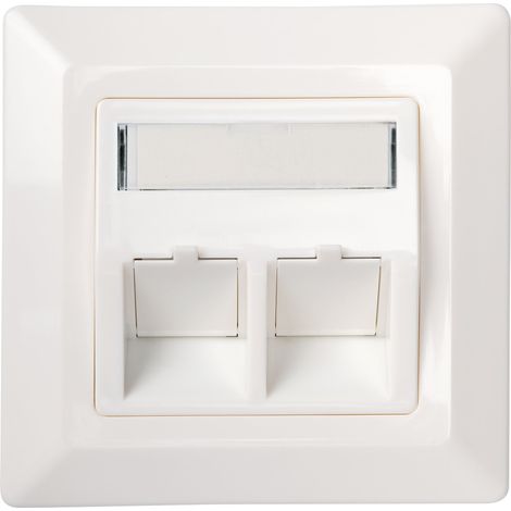 Schwaiger Keystone Junction Box Weiß 2 Module (1/5)
