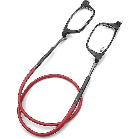 Lesebrille Tr Magnetische Absorption Hängender Hals Funky Readers Brille (1/4)