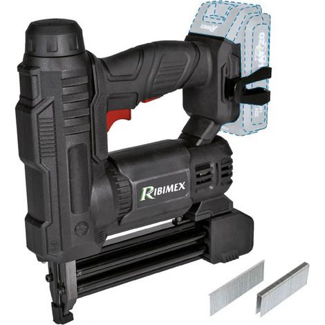 Ribimex PRBAT20/AGRSB Chiodatrice graffatrice 20 v Solo corpo (1/4)