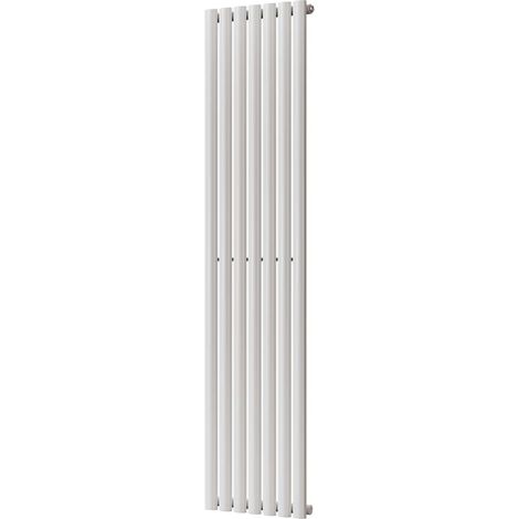 Omeara - White Vertical Radiator H1800mm x W406mm Single Panel (1/3)