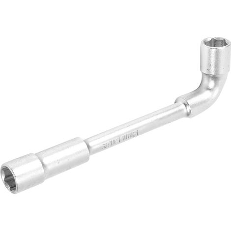 Clé coudée double tête en acier chrome vanadium type L, outil de réparation 14 mm (1/5)