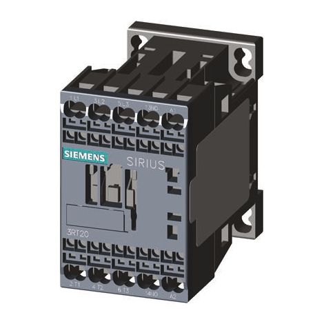 Contacteur Siemens série 3RT2, 3 pôles , 3NO, 9 A, 24 V c.c., 4 kW ( Prix pour 1 )