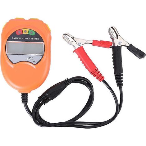 LCD-Hintergrundbeleuchtungs-Batteriesystemtester für 12-V-Bleiakkumulatoren in Fahrzeugen
