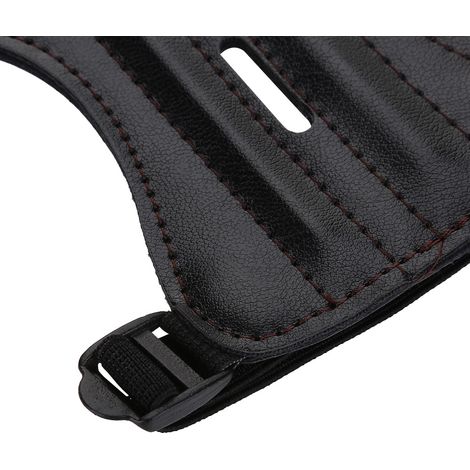 Protection de bras réglable avec 3 sangles pour le tir à l'arc à l'arc recourbe (1/5)