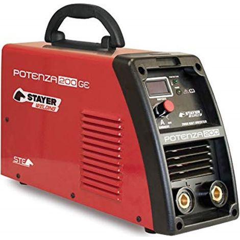 Soldador INVERTER MMA STAYER POTENZA 200 GEK (1/5)